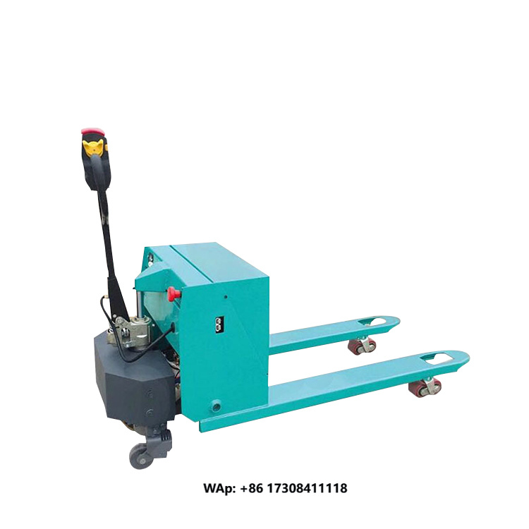 Hand Pallet Truck - รถยกพาเลทไฟฟ้าแบบกึ่งใช้งานแล้ว ขนาด 5 ตัน พร้อมระบบชั่งน้ำหนัก สำหรับขาย