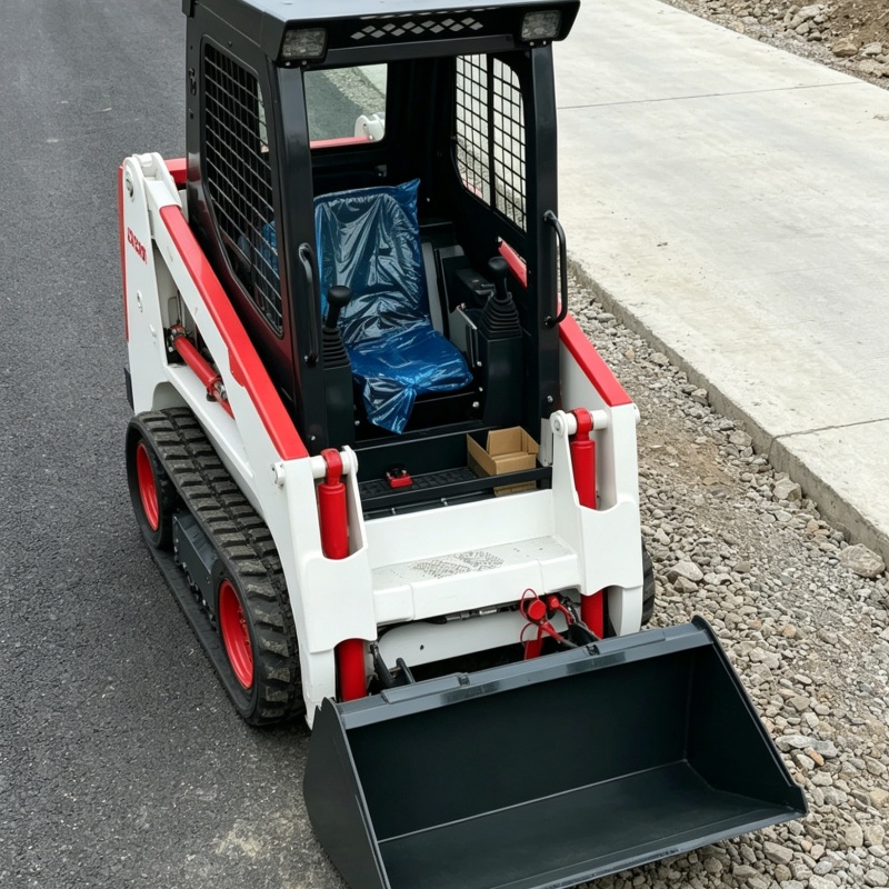 Skid Steer Loader - รถตักขนาดเล็กแบบปรับแต่งได้, รถตักอันดับ 1 ของอุตสาหกรรม, รถตักขนาดเล็กขายดี, เครื่องขนย้ายดินสำหรับจัดสวน