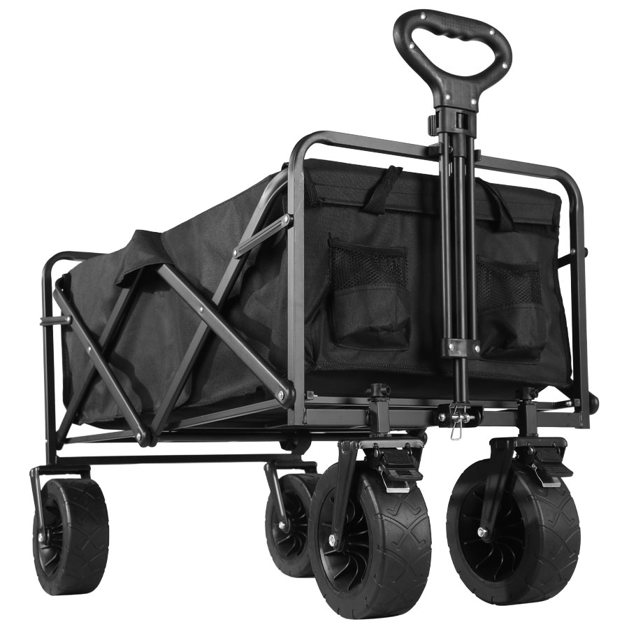 Heavy Equipment Transporter - รถเข็นพับได้ขนาดใหญ่ รับน้ำหนักได้มาก สำหรับใช้งานกลางแจ้ง สวน ชายหาด แคมป์ปิ้ง