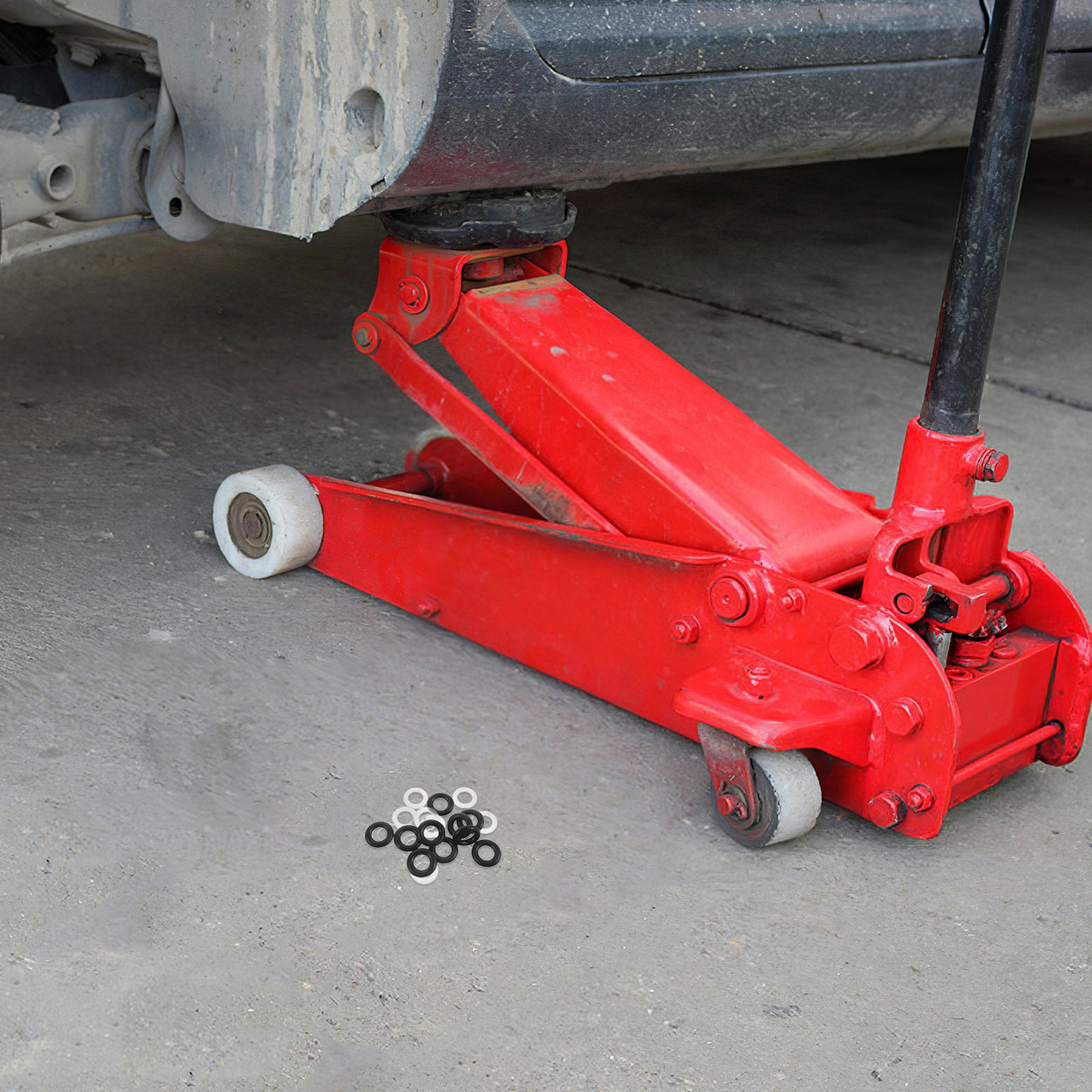 Hydraulic Floor Jack - ซีลน้ำมัน 20 ชิ้น สำหรับซ่อมแซมและเปลี่ยนซีลแม่แรงยกรถ อะไหล่แม่แรงไฮดรอลิก ทนทานต่อการสึกหรอ