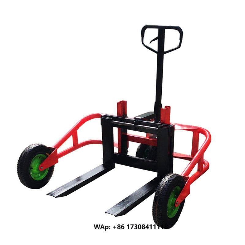 Hand Pallet Truck - รถยกพาเลทแบบแมนนวลสำหรับทุกสภาพพื้นผิว รถยกกลางแจ้งสำหรับพื้นผิวขรุขระ รถยกพาเลทแบบใช้มือ