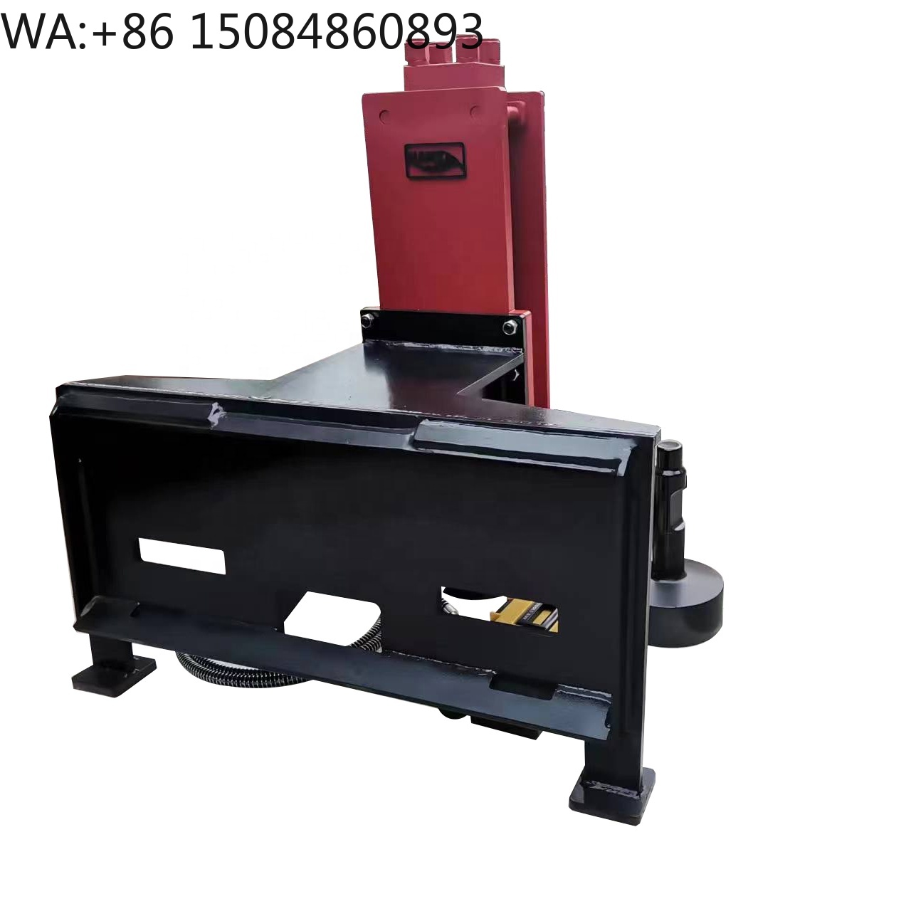 Skid Steer Loader - หัวเจาะหินไฮดรอลิกสำหรับรถตักล้อยางแบบสกิดสเตียร์, อุปกรณ์เสริมปั๊มหัวเจาะที่ทนทานต่อการสึกหรอสำหรับโครงการบดหินในเหมือง