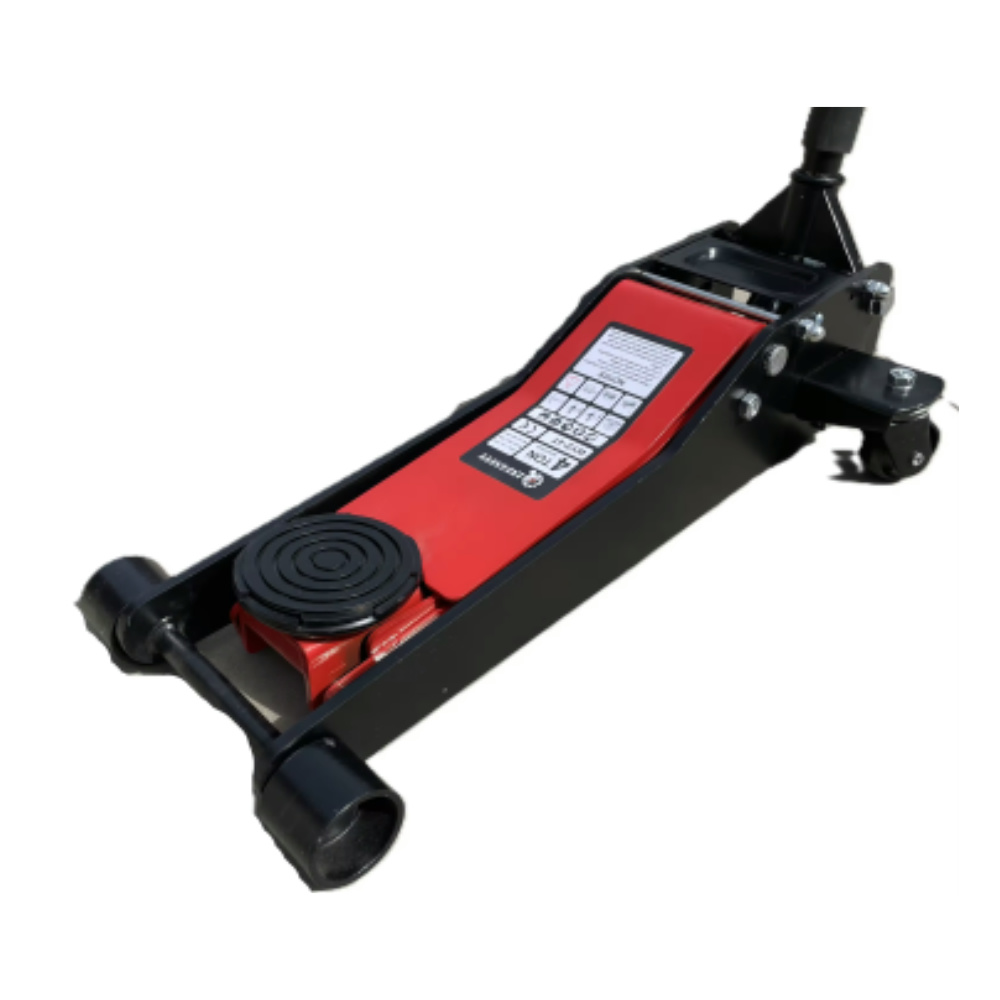 Hydraulic Floor Jack - แม่แรงไฮดรอลิกสีแดง-น้ำเงิน 3 ตัน (6,600 ปอนด์) สำหรับยกรถยนต์