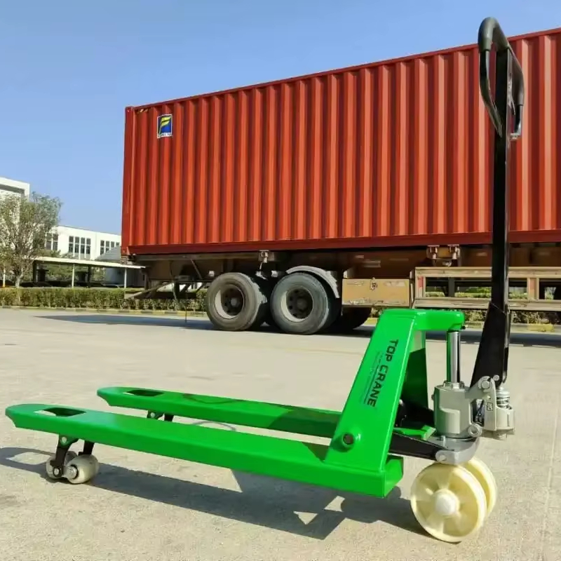 Hand Pallet Truck - รถยกพาเลทอุตสาหกรรมระดับมืออาชีพ | รถยกพาเลทแบบมือโยกที่เชื่อถือได้ ดีไซน์ 4 ล้อ