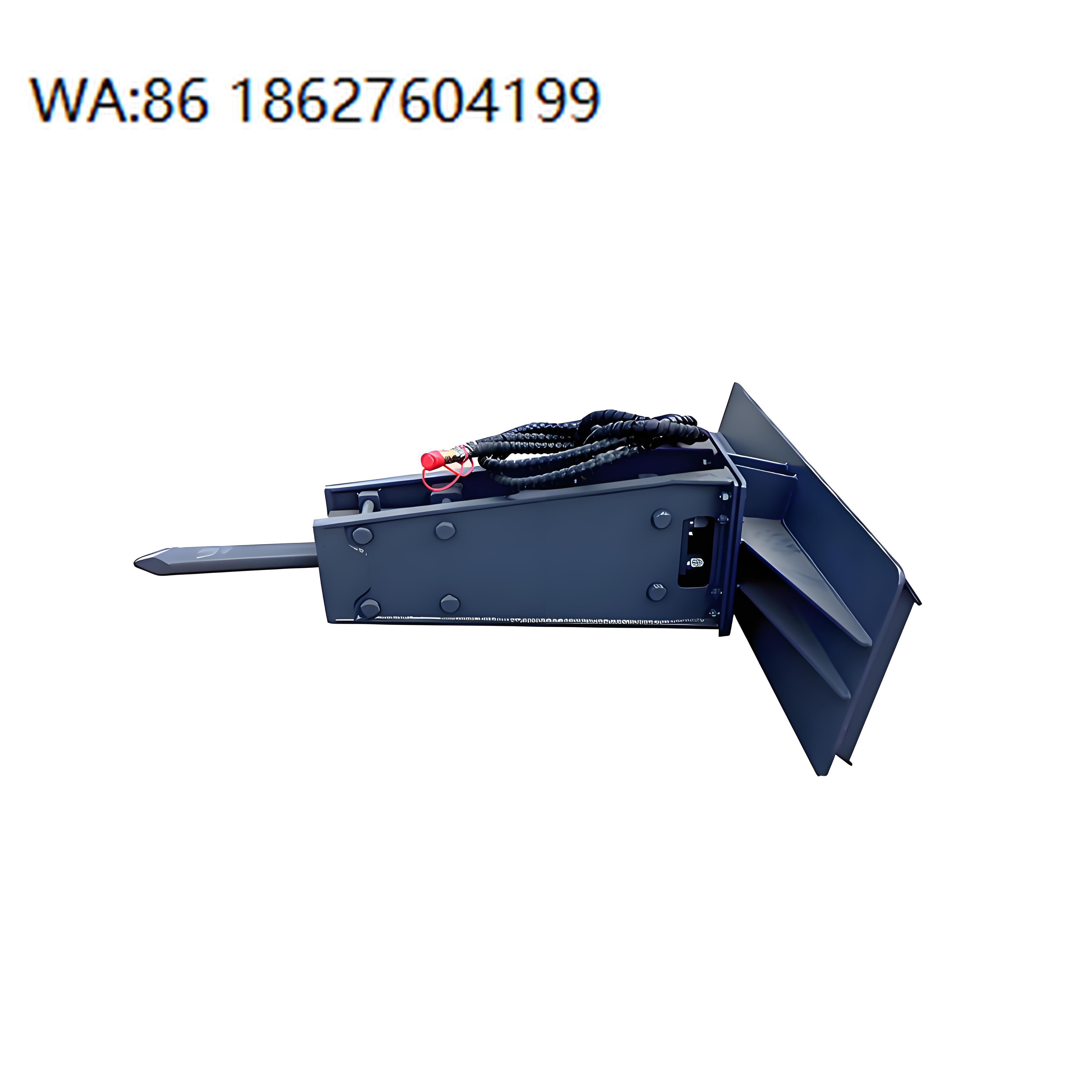 Skid Steer Loader - เครื่องเจาะไฮดรอลิกขนาดกะทัดรัดพร้อมหัวสกัด สำหรับรถตักล้อยางขนาด 3-7 ตัน ใช้ในงานเหมืองและปรับปรุงถนน