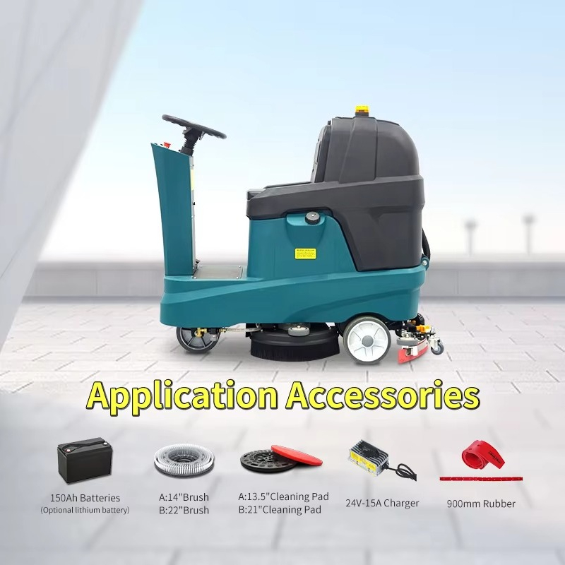 เครื่องทำความสะอาดพื้นอุตสาหกร - Industrial Floor Scrubber บทวิจารณ์และราคา