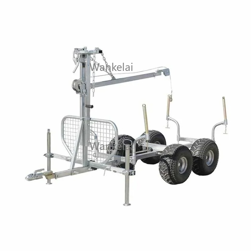รถพ่วงสำหรับงานป่าไม้ รถพ่วงบร - Heavy Equipment Transporter บทวิจารณ์และราคา