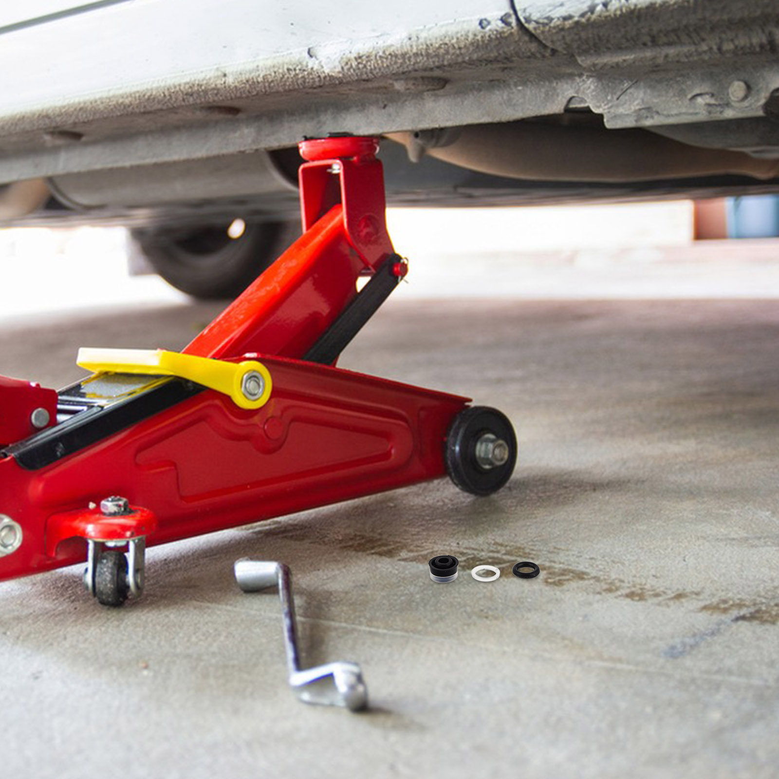 ชุดเปลี่ยนซีลน้ำมันแจ็ค 5 ชุด  - Hydraulic Floor Jack บทวิจารณ์และราคา