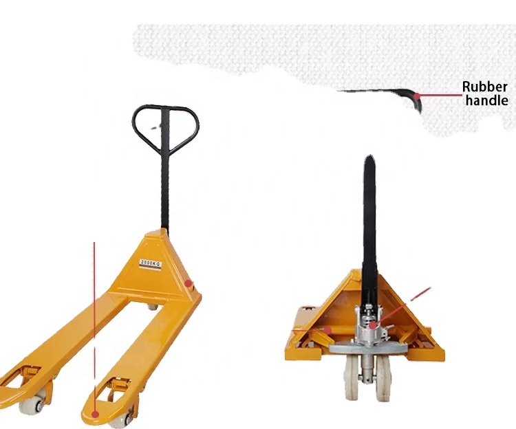 รถยกพาเลทแบบแมนนวล 2 ตัน 5 ตัน - Hand Pallet Truck บทวิจารณ์และราคา
