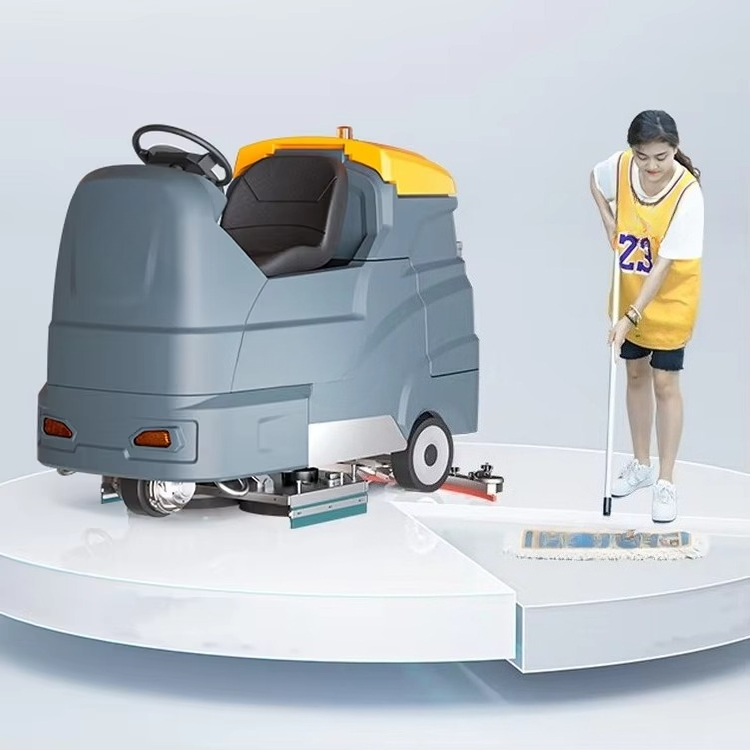 เครื่องขัดพื้นแบบแปรงคู่ ระดับ - Industrial Floor Scrubber บทวิจารณ์และราคา