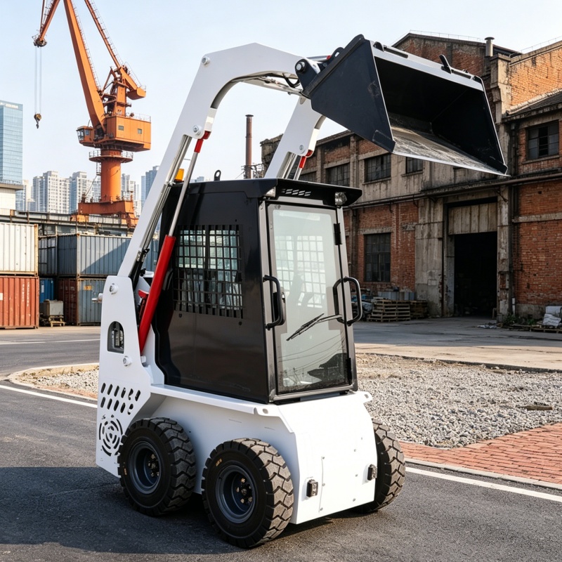 รถขนส่งสกิดสเตียร์สำหรับพาร์คโ - Skid Steer Loader บทวิจารณ์และราคา