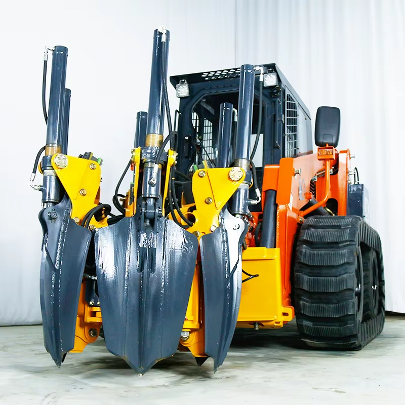 เครื่องจักรป่าไม้ เครื่องย้ายต - Skid Steer Loader บทวิจารณ์และราคา