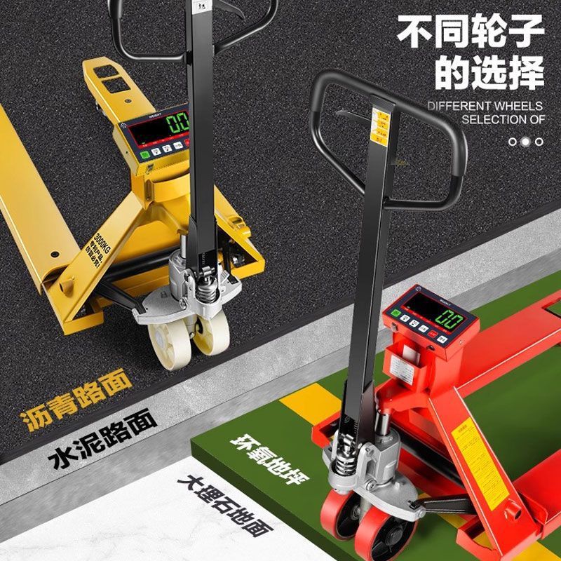 รถยกพาเลทไฮดรอลิกแบบแมนนวล 3 ต - Hand Pallet Truck บทวิจารณ์และราคา