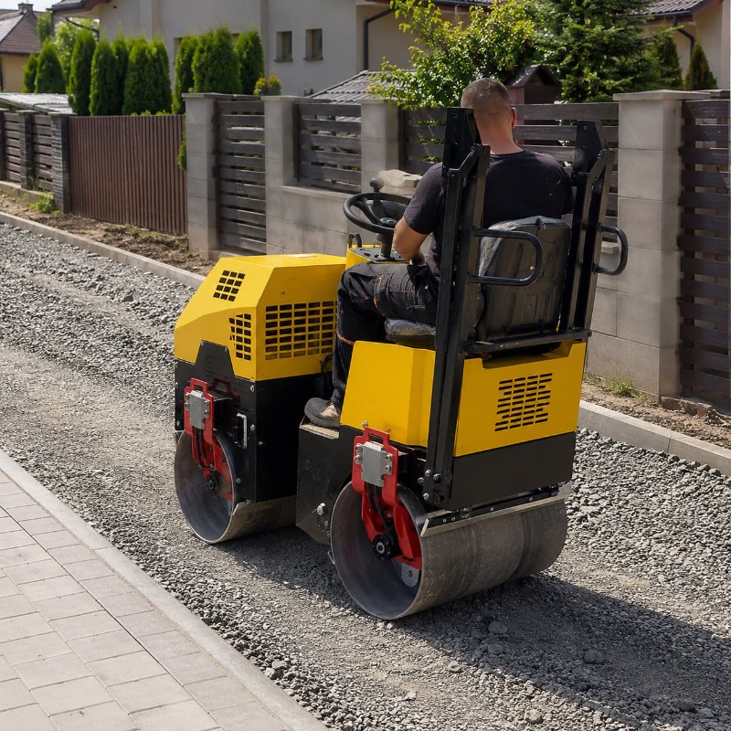 รถบดถนนแบบสั่นสะเทือนสองล้อ สำ - Heavy Equipment In Construction บทวิจารณ์และราคา