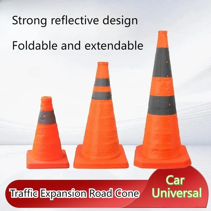 กรวยจราจรแบบพับได้สะท้อนแสงเพื - Road Traffic Cone บทวิจารณ์และราคา