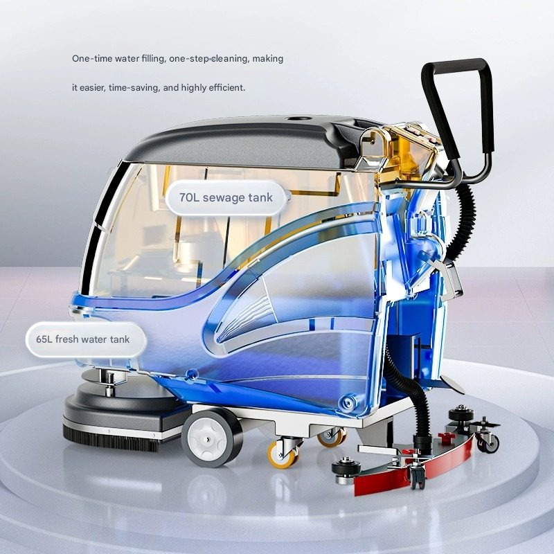 เครื่องขัดพื้นอุตสาหกรรมแบบเดิ - Industrial Floor Scrubber บทวิจารณ์และราคา