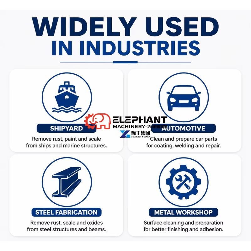 เครื่องพ่นทรายอุตสาหกรรมลดราคา - Heavy Equipment Used For Sale บทวิจารณ์และราคา