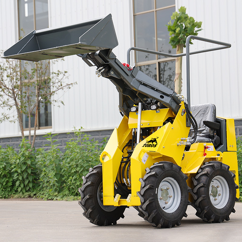 รถตักล้อยางขนาดเล็ก ราคาดีที่ส - Skid Steer Loader บทวิจารณ์และราคา