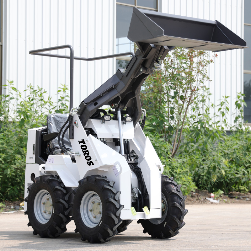 รถตักล้อยางขนาดเล็ก ราคาดีที่ส - Skid Steer Loader บทวิจารณ์และราคา