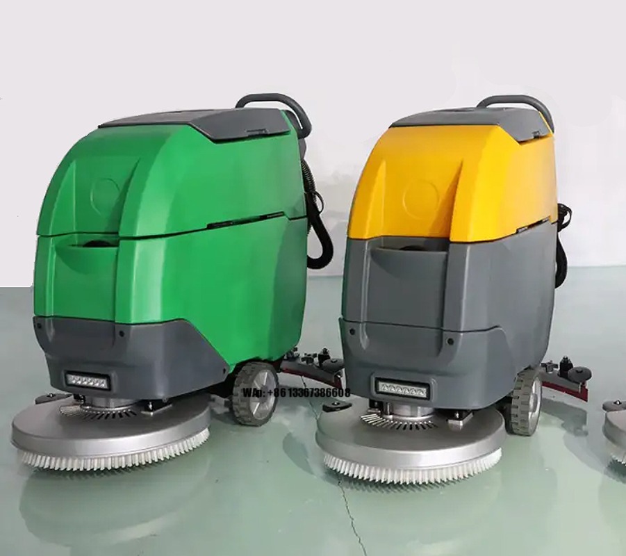 เครื่องขัดพื้นแบบเดินตามสำหรับ - Industrial Floor Scrubber บทวิจารณ์และราคา
