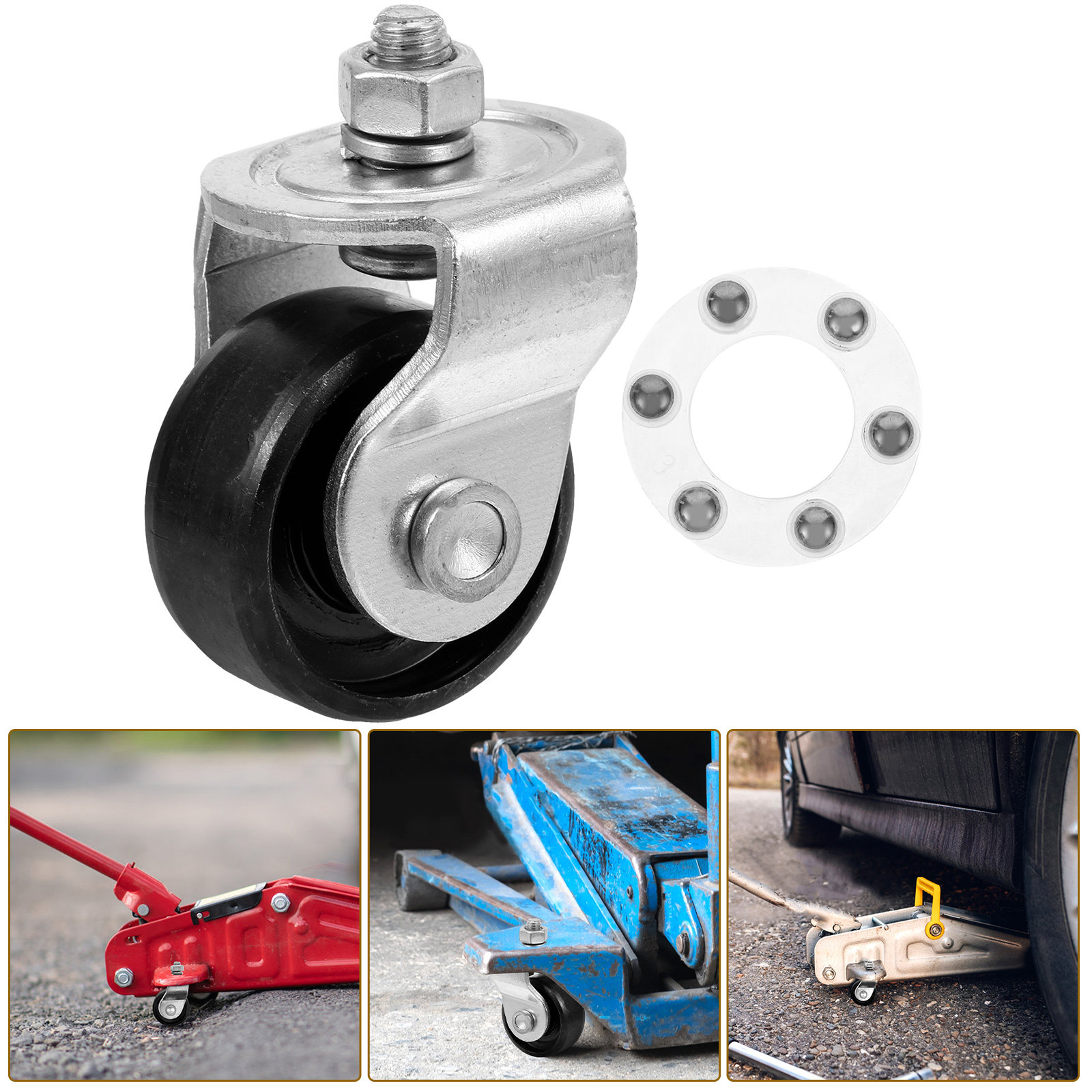 ล้อเลื่อนสำรองสำหรับแม่แรงยกรถ - Hydraulic Floor Jack บทวิจารณ์และราคา