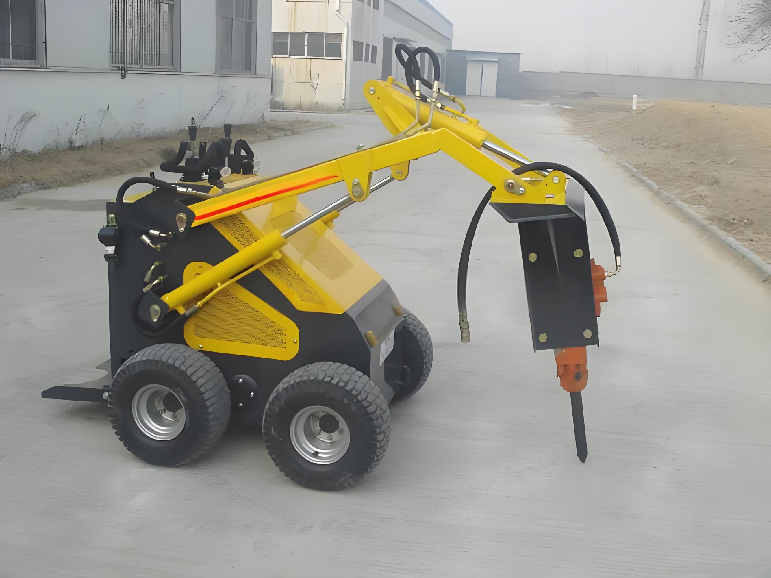 เครื่องเจาะไฮดรอลิกขนาดกะทัดรั - Skid Steer Loader บทวิจารณ์และราคา